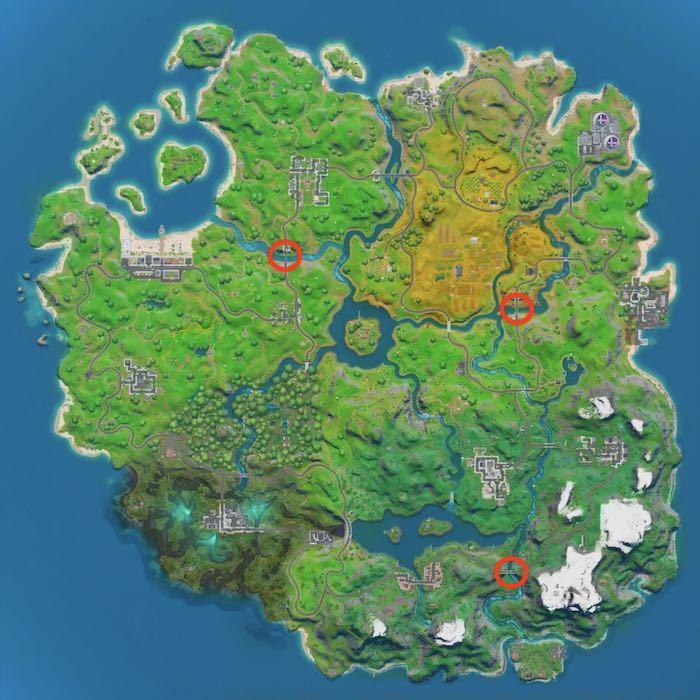 Fortnite bridge locations